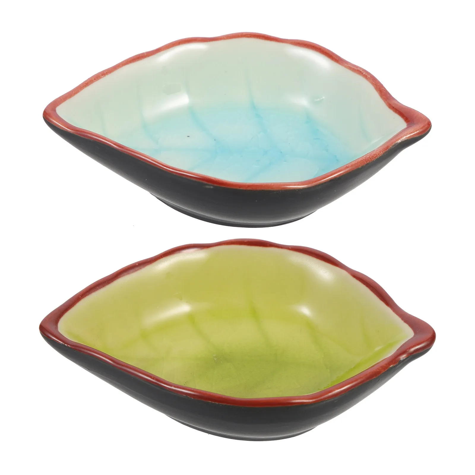 2Pcs Calligraphy Ink Tray Brush Washing Dish Study Room Ink Plate Chinese Brush Pen Rest Desktop Inkwell for Office
