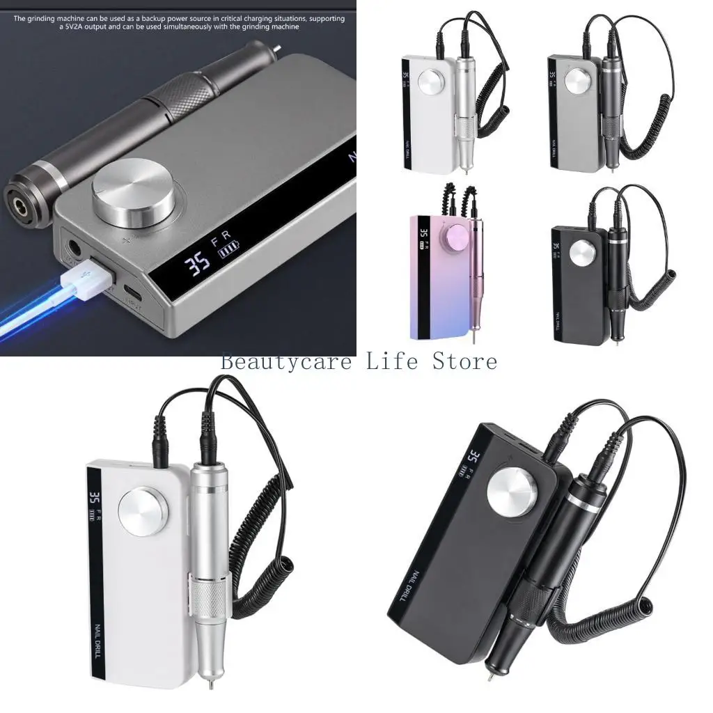 652C آلة الحفر الأظافر ملف الأظافر الكهربائية لتشكيل وإزالة وتلميع مسامير هلام