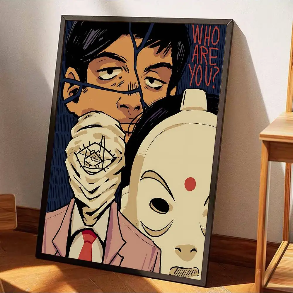 20th Century Boys Anime Movie Sticky Posters Retro Kraft Paper Sticker DIY Room Bar Cafe Aesthetic Art Wall Painting