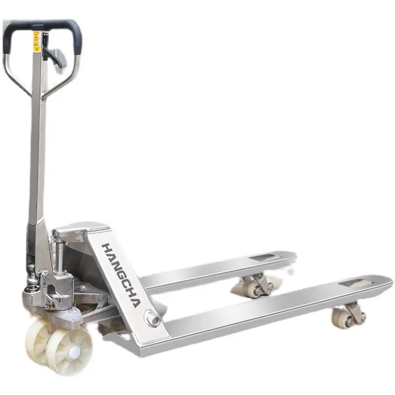 CXX stainless steel manual hydraulic forklift corrosion resistant waterproof rust proof truck