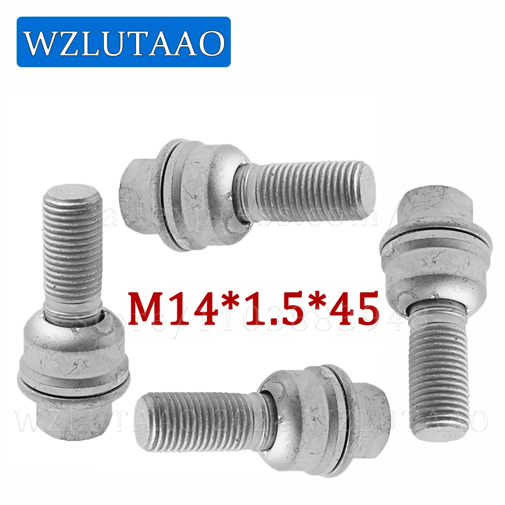 1/4/5/10X M14*1.5 Wheel Lug Bolt 8R0601295 8R0 601 295 For Audi A8 Q3 Q5 Q7 Q8 S8 SQ5 E-Tron 2009-24 VW ID.Buzz Touareg 2017-24