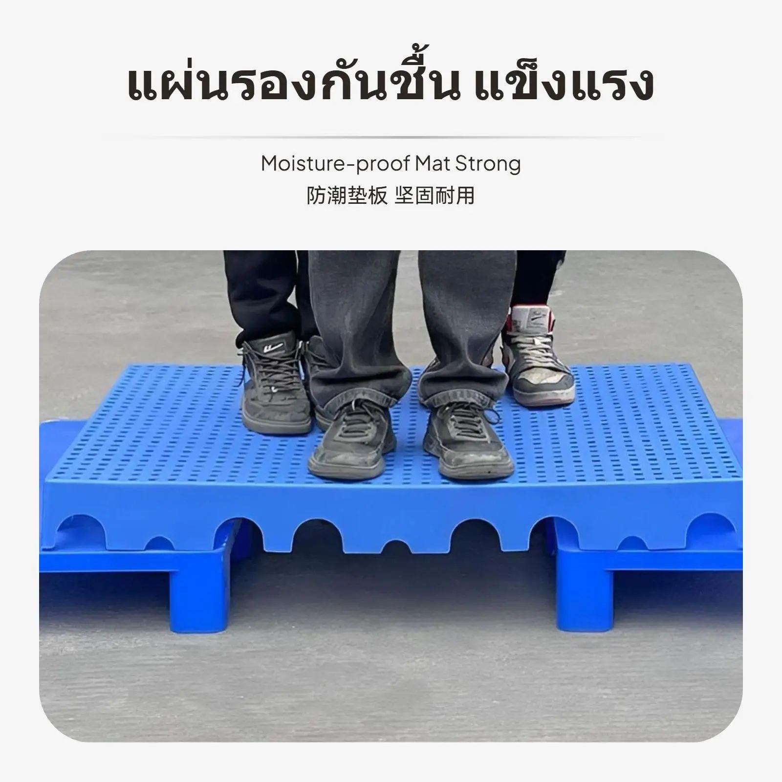Waterproof Pet Pad Adaptable Plastic Mat Moisture and Ice Resistant Flooring for Storage Balcony and Pet Area