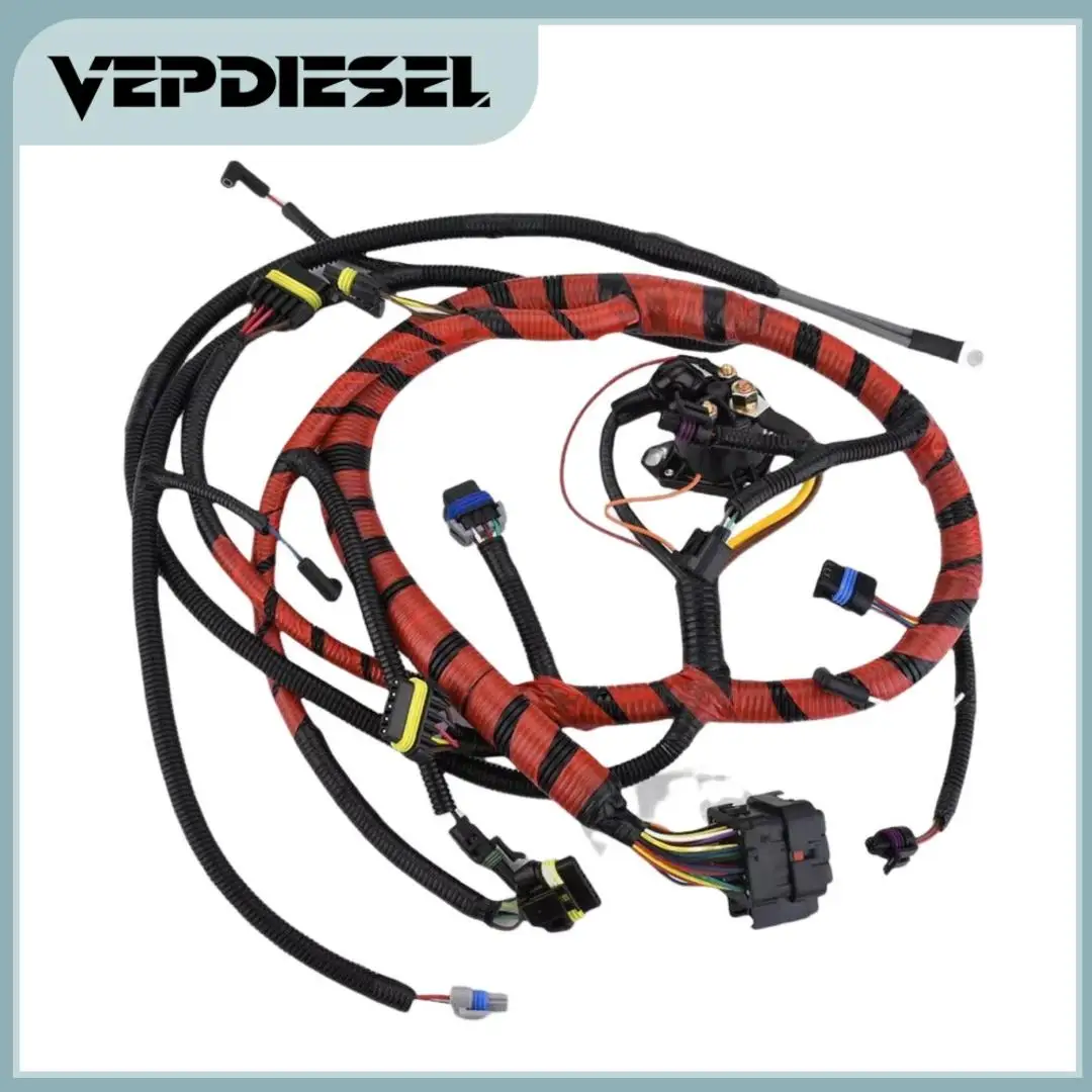 1x Engine Wiring Harness For Ford Super Duty F-250 F-350 7.3L 1994-1996 DI Diesel Engine Part# F6TZ-9A451-F F6TZ9A451F