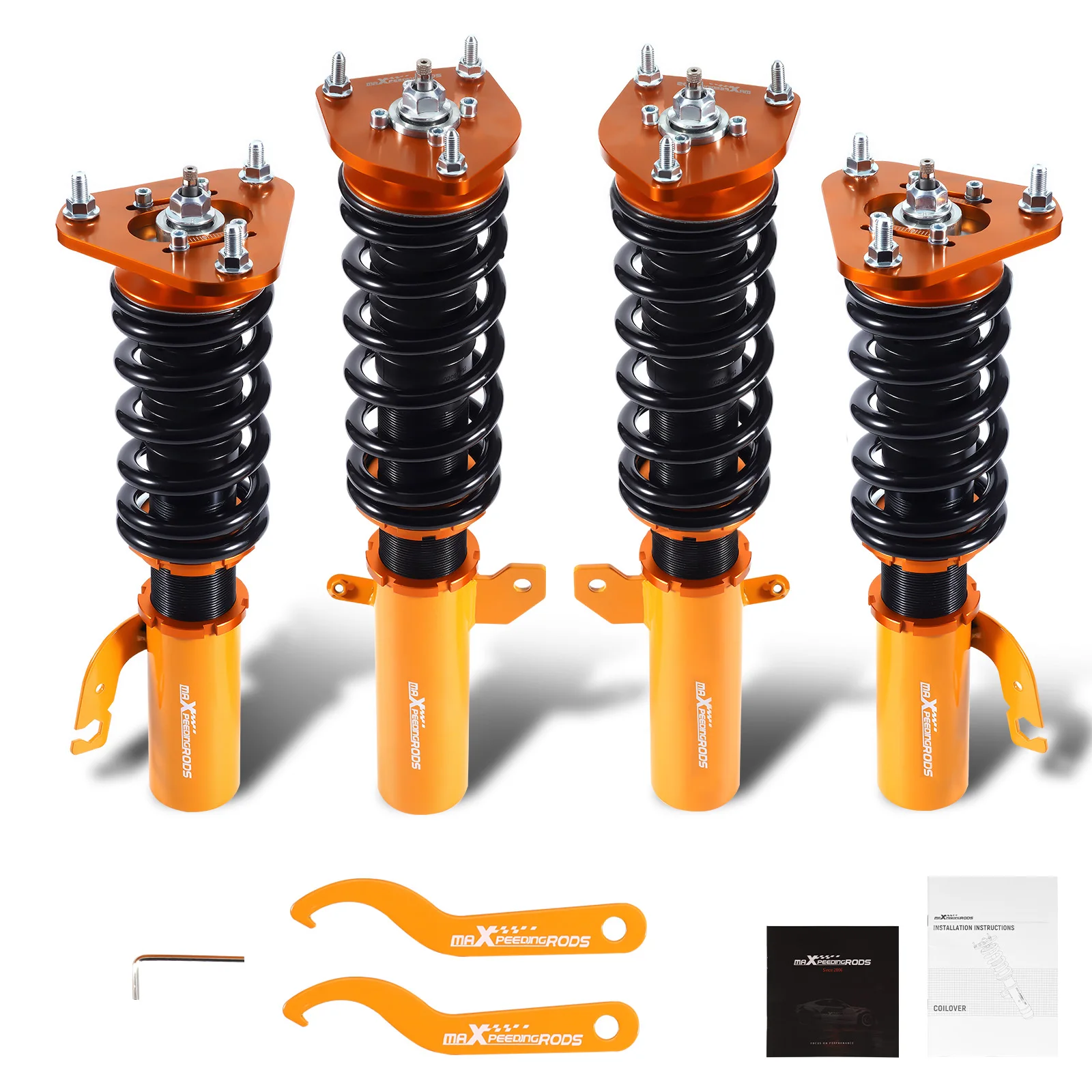 Suspension Coil Spring Kit For Toyota Celica FWD 11.1993.11-1999.08 Lowering Adjustable Coils Set Front Rear