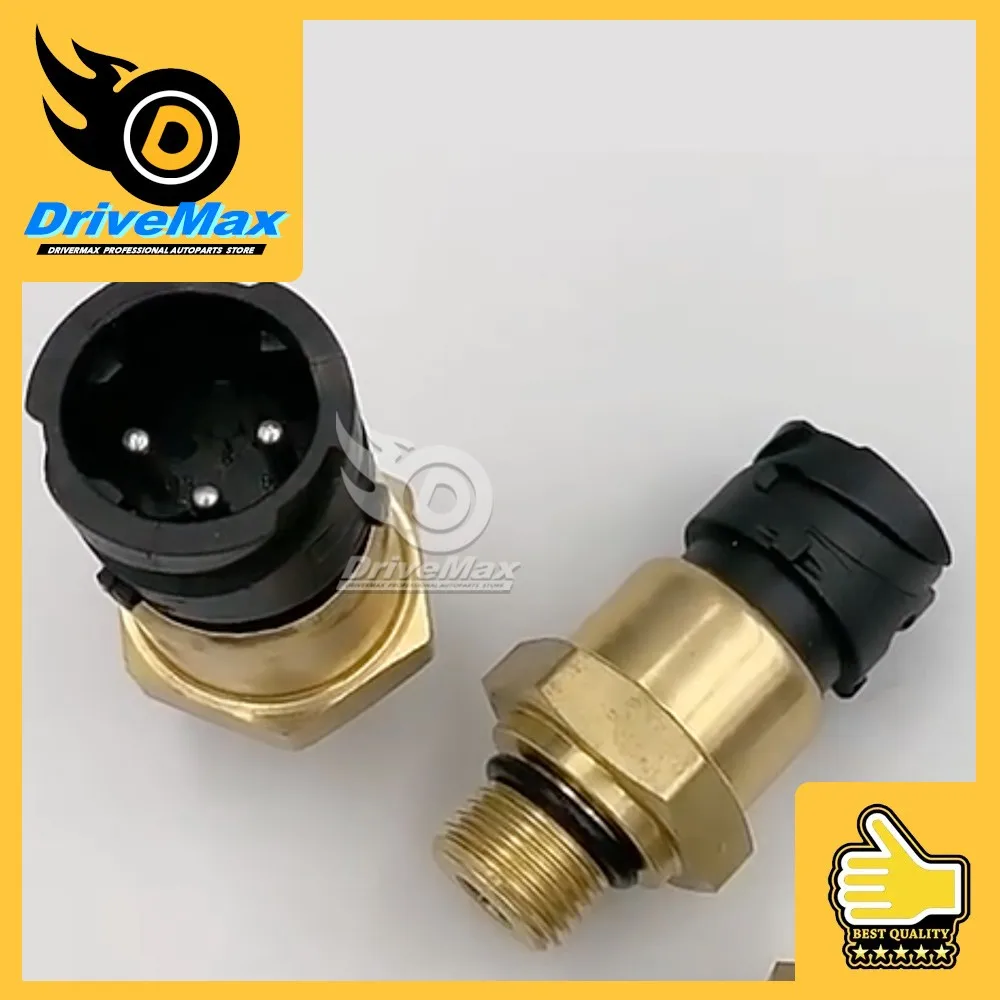 

3PCS Oil Fuel Pressure Sensor 20829689/20528336/20428459/8158821/BK8402641 for Vvolvo Truck FH (2002 - 2013) FM (2002 - 2013)