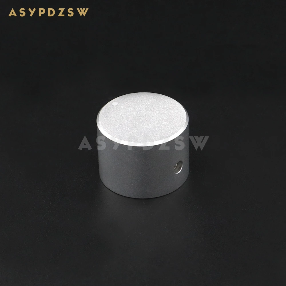 1 PCS 30*22mm Amplifier Volume potentiometer Aluminum knob Matte Silver/Black (Optional)