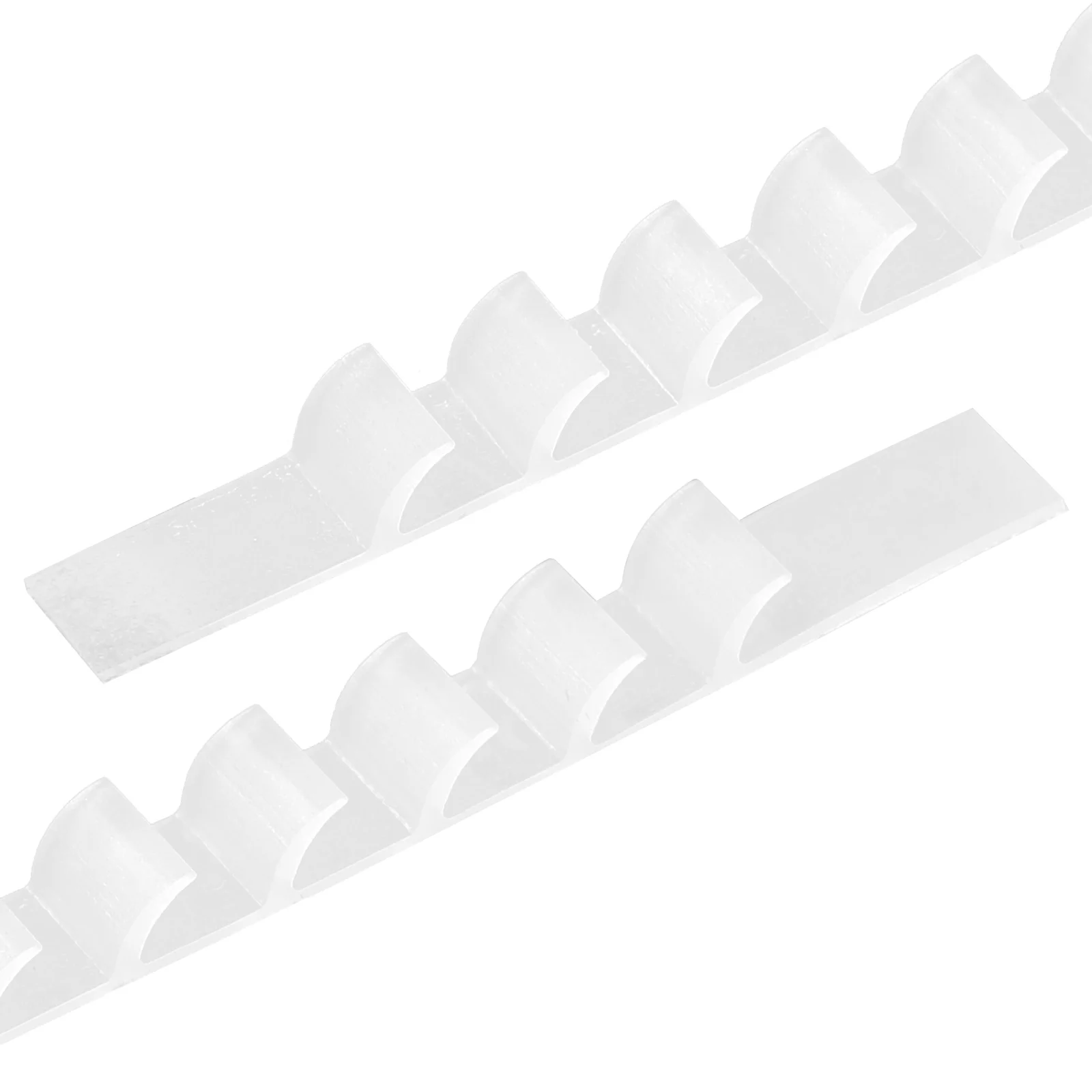 

50pcs Non-Slip Hanger Strips Anti-Skid Clothing Grip Tape Adhesive Silicone Stickers for Coat Hangers