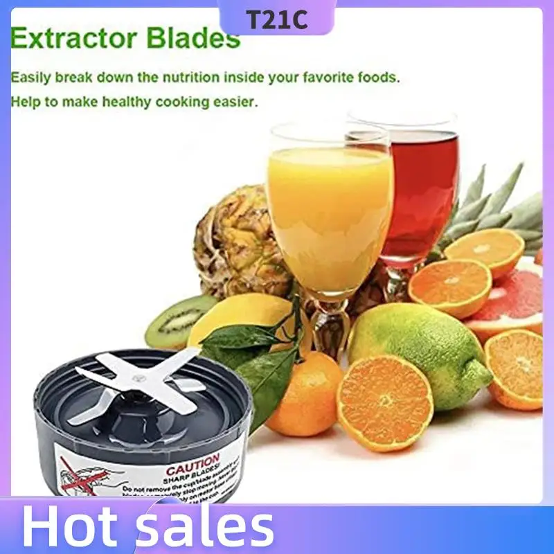 

T21C 4X Extractor Blade Fit For Nutribullet 600W / Pro 900W Extctor Blade Series For Nutribullet Blender Blade