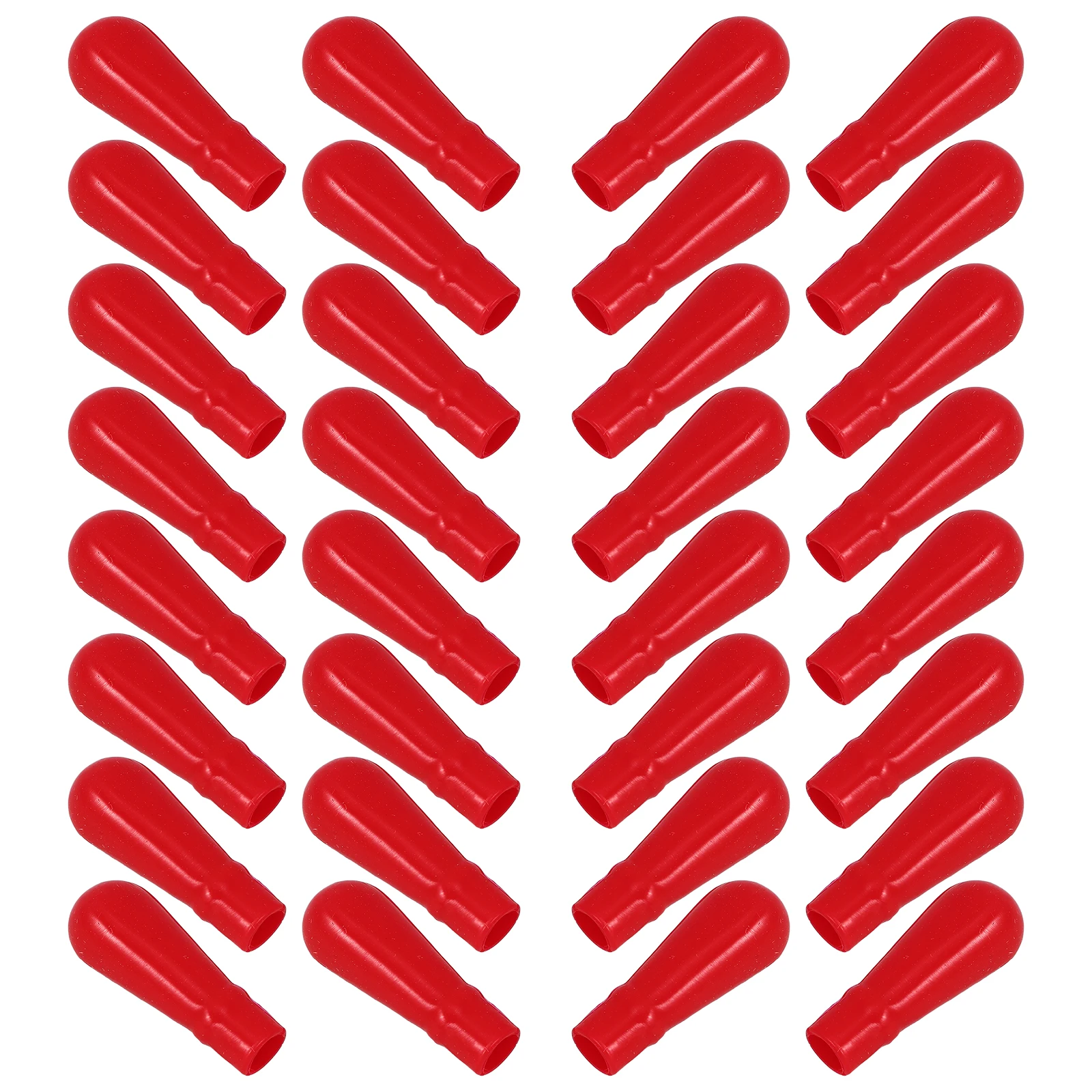 

50pcs Silicone Sealing Cap Glass Transfer Pipette Tip Eyedropper Ball Leakproof Use Droppers Caps