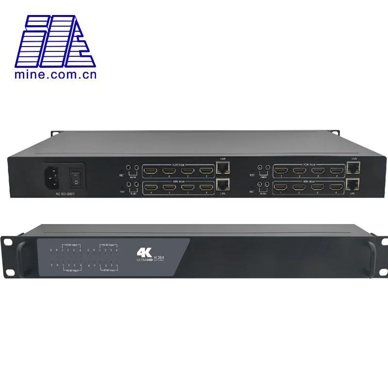 16 Channel 4K H264 / H265 HDMI IPTV Encoder Live Broadcast