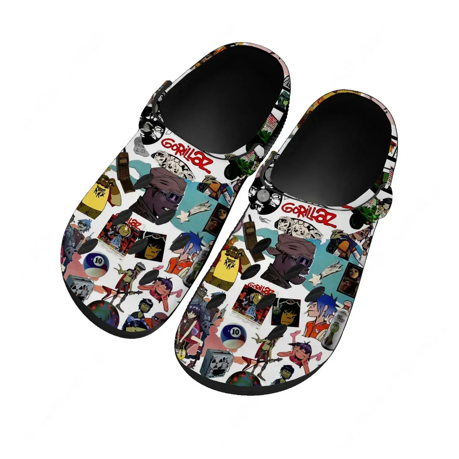 G-Gorillazs Water Shoes High Quality Fashion Mens Womens Home Garden Clogs Customizd Sandals Beach Breathable Hole Slippers