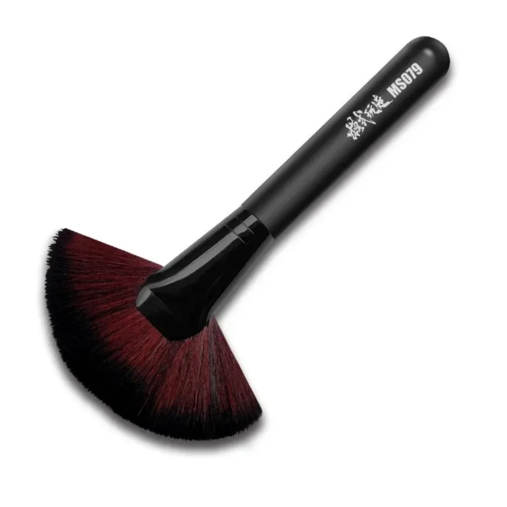 MS079 Soft Brush Model Dust Removal Brush Fan-shaped for Gundam Handheld Doll Cleaning Sweep Model Building Tool Hobby DIY Craft