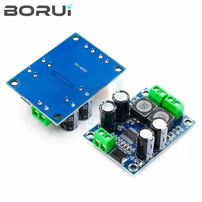 XH-M311 Mini Digital Amplifier Board TPA3118 Audio Amplifier Board Audio Power Amplifier Module Mono 60W
