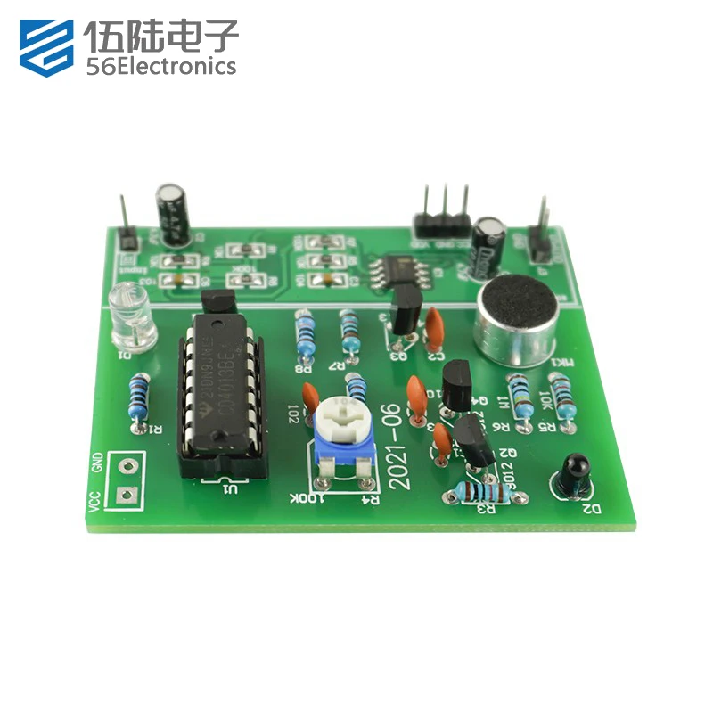 Blowing Candle Kit Phase Amplifier Layout Soldering Board DIY Soldering Kit Assembly Kit Practice