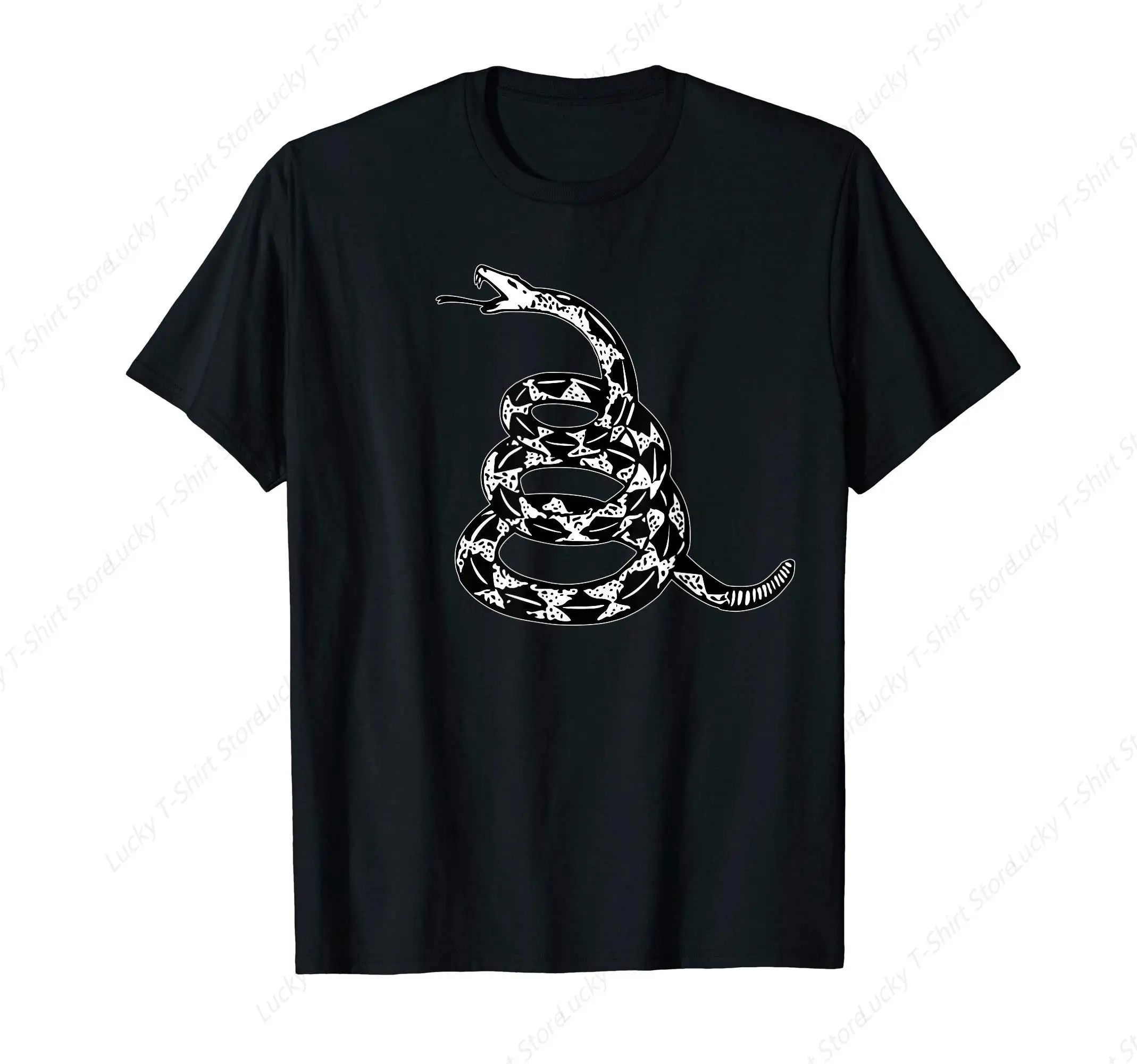 Gadsden Flag Snake ONLY libertarian revolutionary war symbol T-Shirt