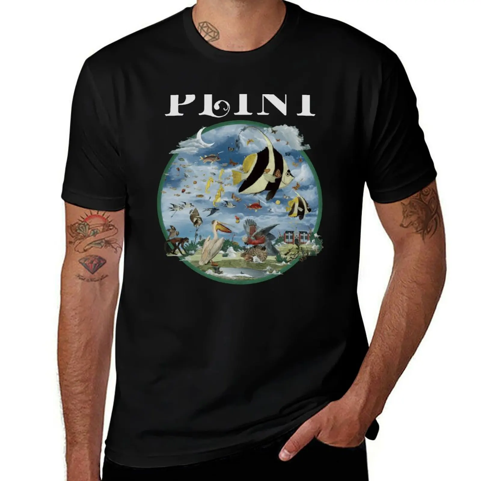 PLINI PLINI T-Shirt Summer Fashion Casual Tee Shirt T-Shirt