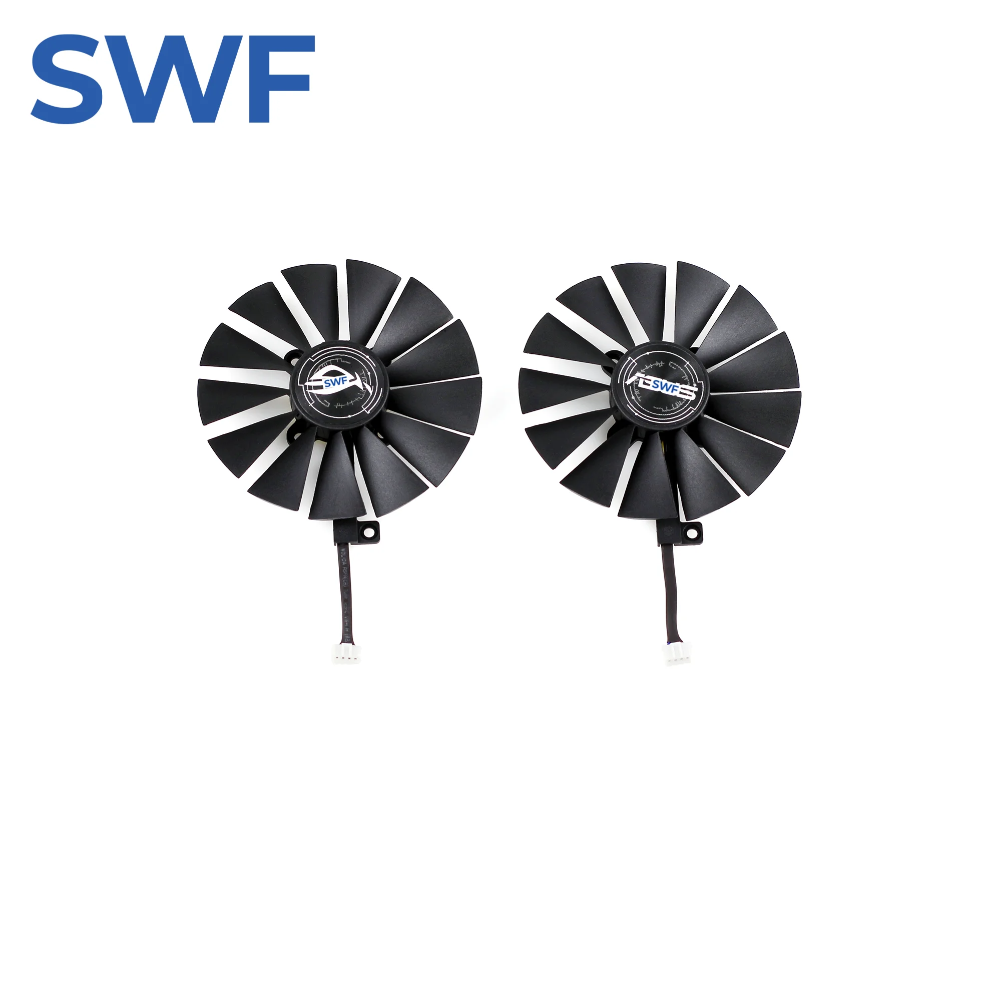 95MM PLD10010S12H Cooling Fan For ASUS STRIX RX 470 580 570 GTX 1050 1070 1080 Ti Gaming Video Card Fan T129215SM FDC10M12S9-C