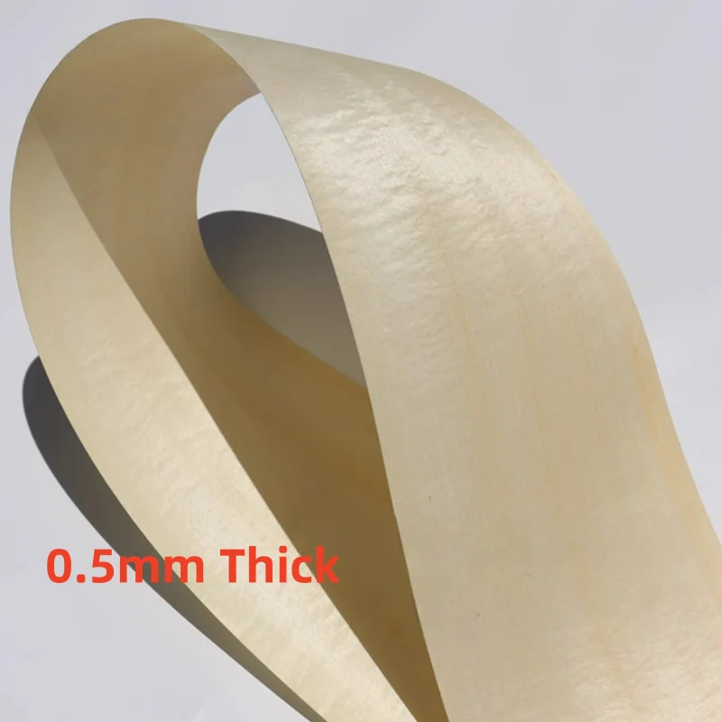 0.5mm Basswood Veneer Sheets Shadow Figure Linden Wood for Wall Panels Decor Guitar Furniture Cabinet Refacing Veneer L:250*15cm
