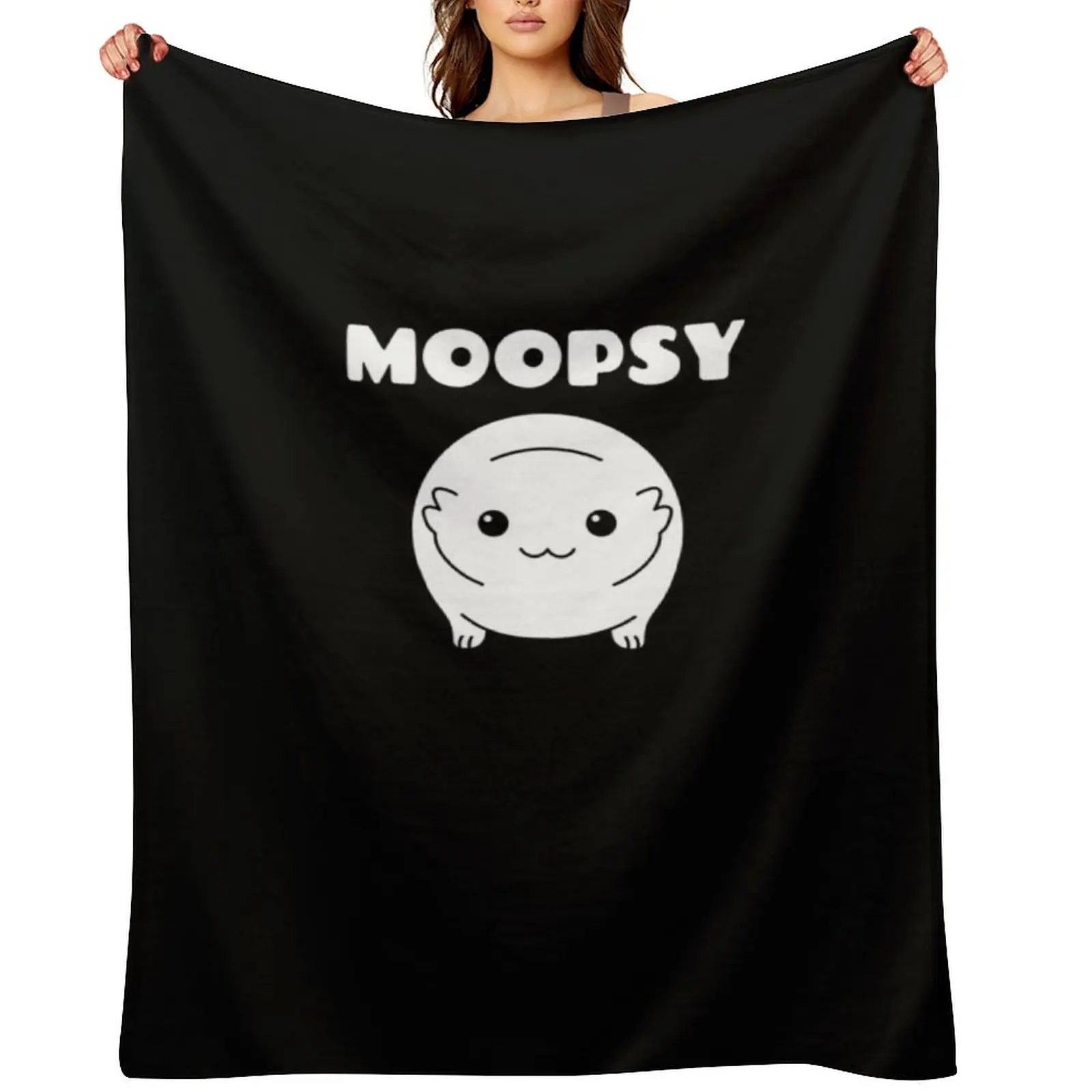 

Moopsy Throw Blanket Camping Stuffeds Hairys Blankets