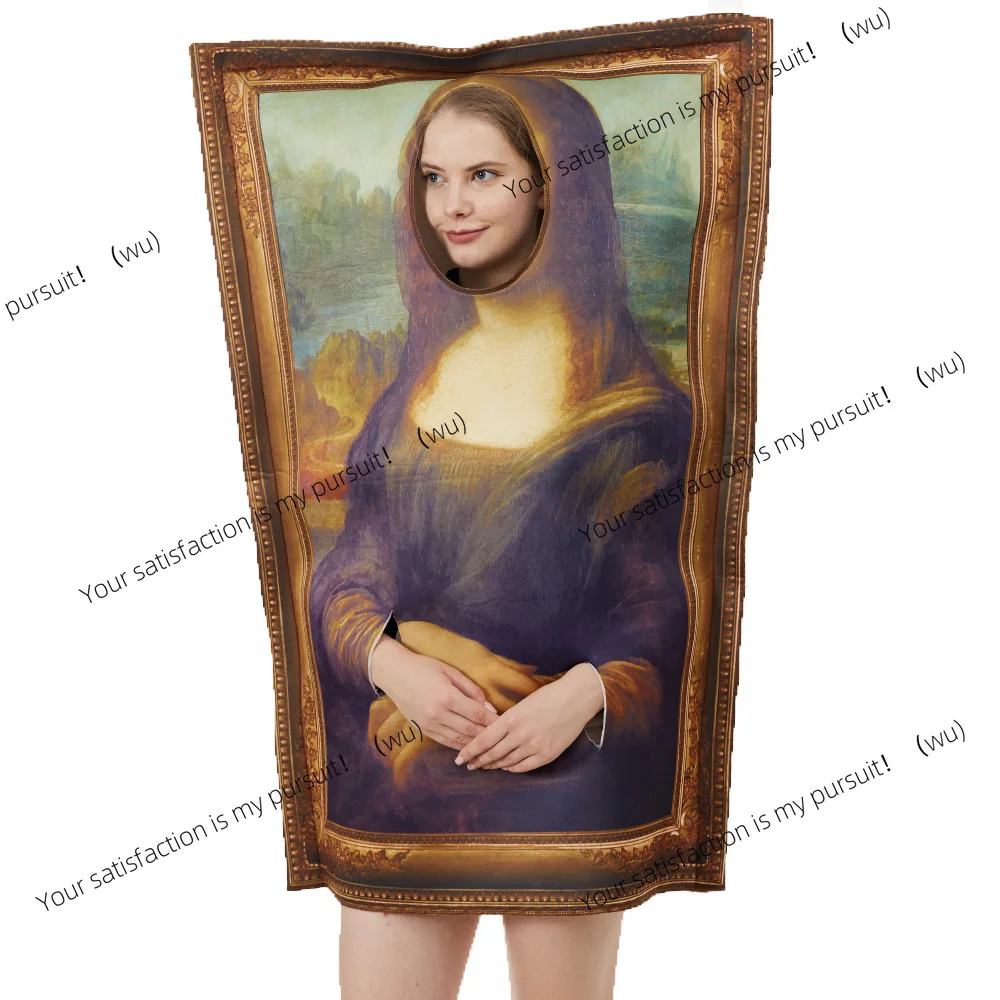 

Halloween party costumes fun spoof mural costumes school events show jumpsuits