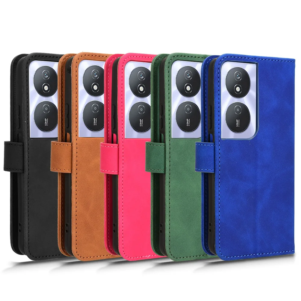 

Устойчивый к царапинам магнитный откидной чехол для телефона для Huawei Honor Play 8T, сменный кожаный чехол для кошелька с зажимом для карт