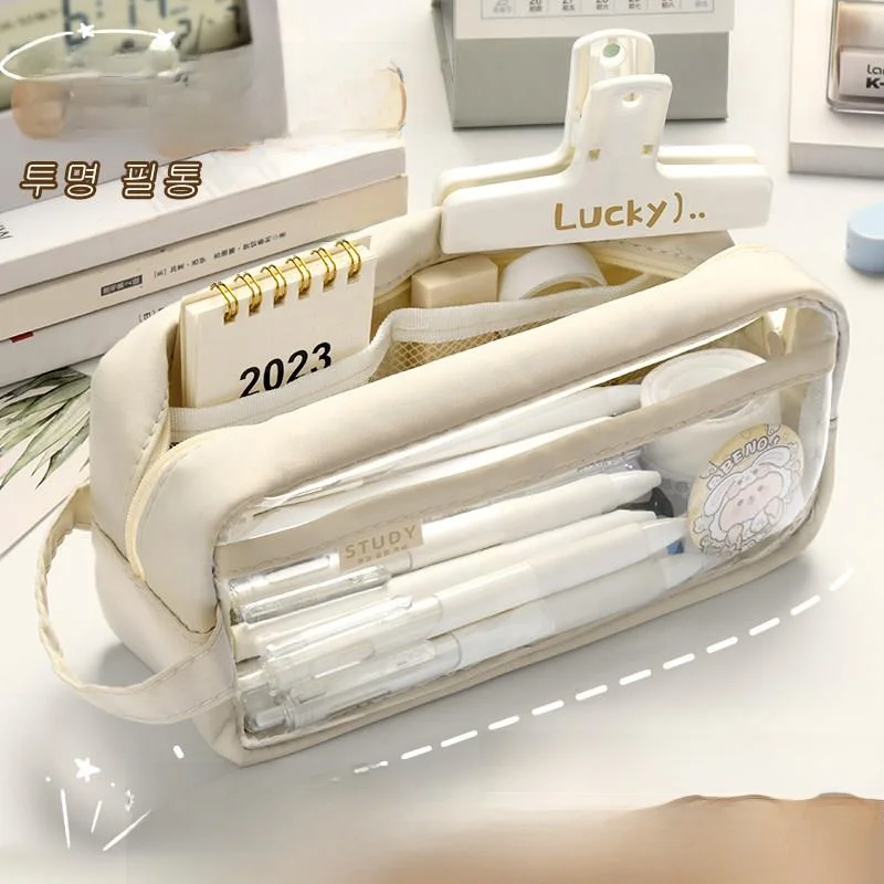transparent-large-capacity-pen-bag-girls-new-popular-middle-school-ins-style-high-aesthetic-stationery-box-daily-use