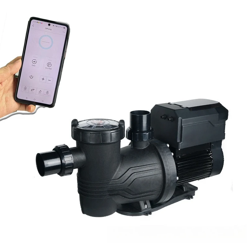 

Умный насос для бассейна с регулируемой частотой вращения – дистанционное управление через приложение, энергосберегающее регулирование потока для циркуляции