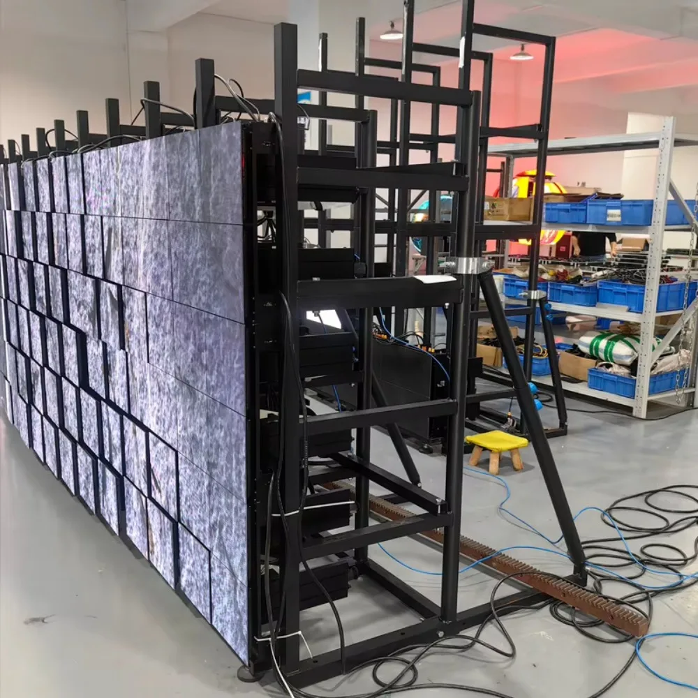 Colorful Energy 2024 Hot Sale Fine Pitch Commercial LED Matrix Screen Moving Film Screen High Visibility