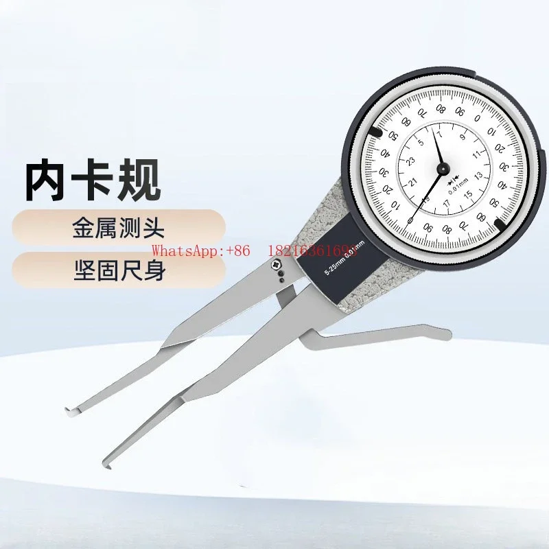 Limited Offer 0-20-40 Wall Thickness Groove Gauge High-precision Internal Gauge Inner Diameter Caliper Measuring Tool