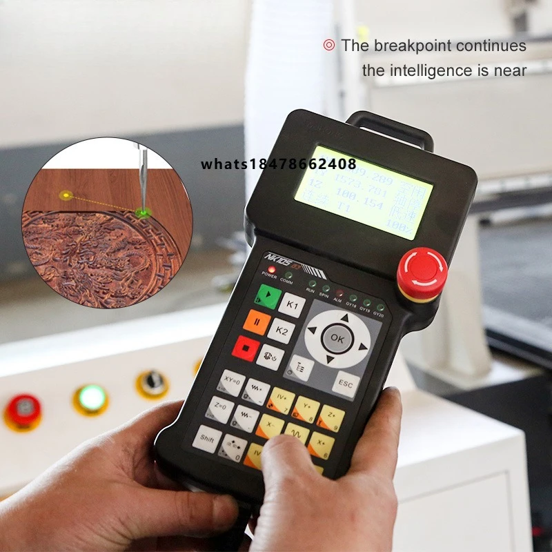 Woodworking Machinery Spare Parts NK105 G3 CNC Control Handle Motion Controller for Wood Router