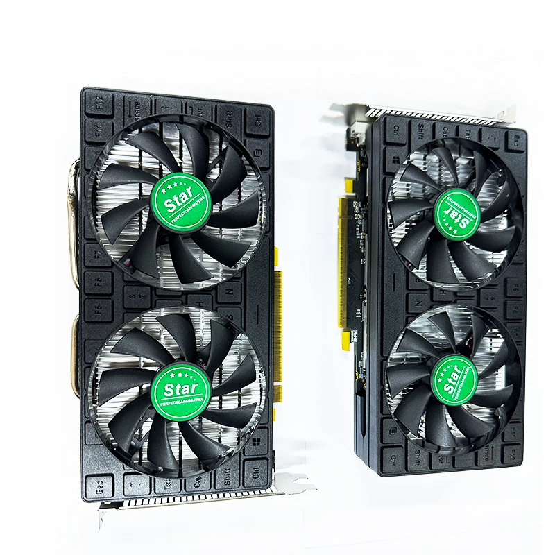 Wholesale RX580 2048SP 8GB GDDR5 Graphics Card Fan Cooler Desktop Gaming Video Card RX580