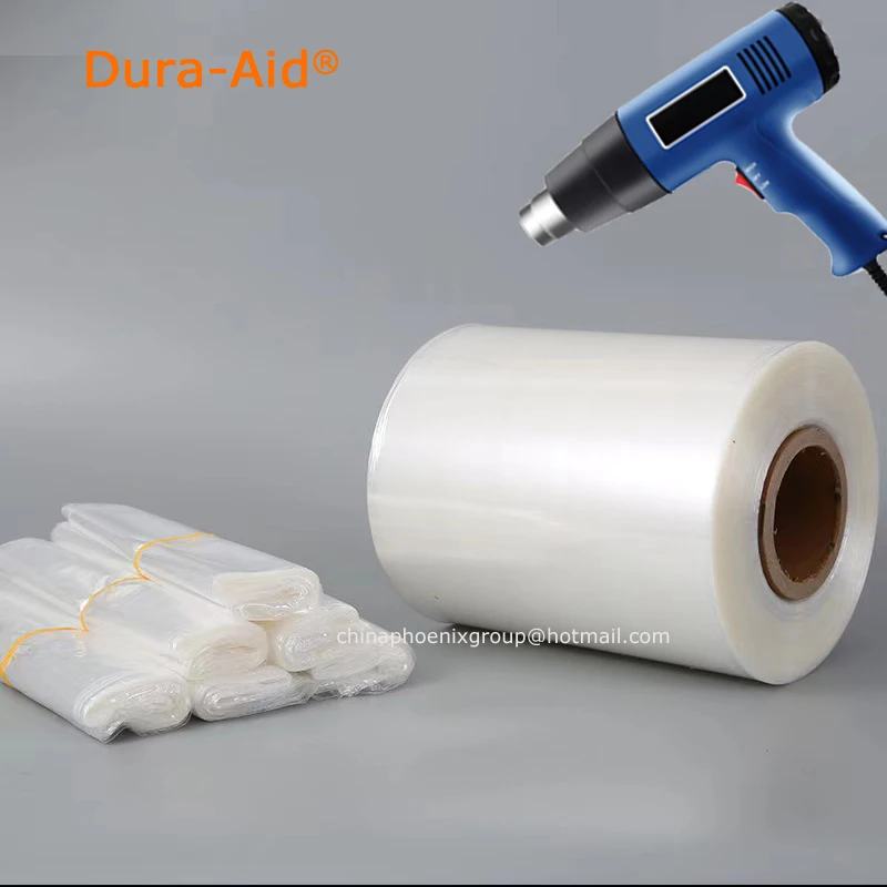 

Heat Polyolefin Shrink Film for Shoes, Pof Production, Wraping Film, White Shrink Wrap Plastic Film, Heat Bags Pof Bag