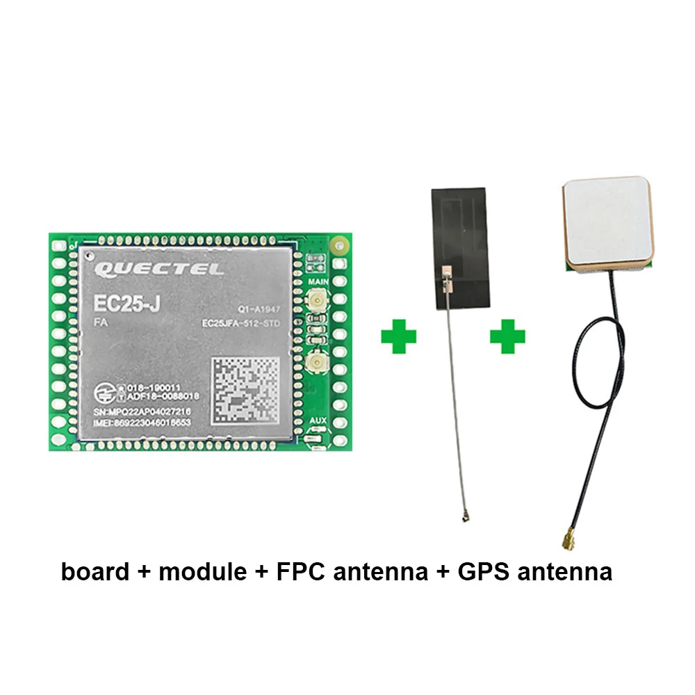 EC25JFA Double-row needle Core board USB/TTL interfaces 4G LTE Cat4 Module Support GNSS EC25JFA-512-STD breakout kit for Japan