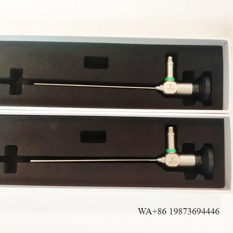 Wmwmnu for 0 30 70 Degree 2.7mm 4mm 110mm Rigid Otoscope Autoclavable Medical Instrument