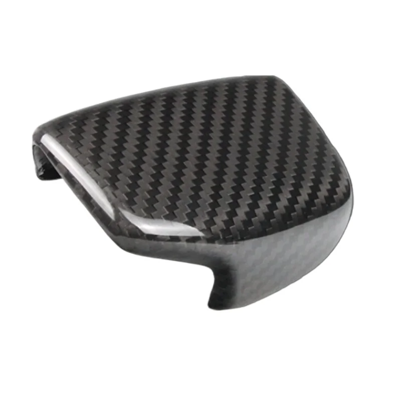 Suitable for Audi Q7 Q5L true carbon fiber gear headgear interior modification sticker cross-border hot-selling source