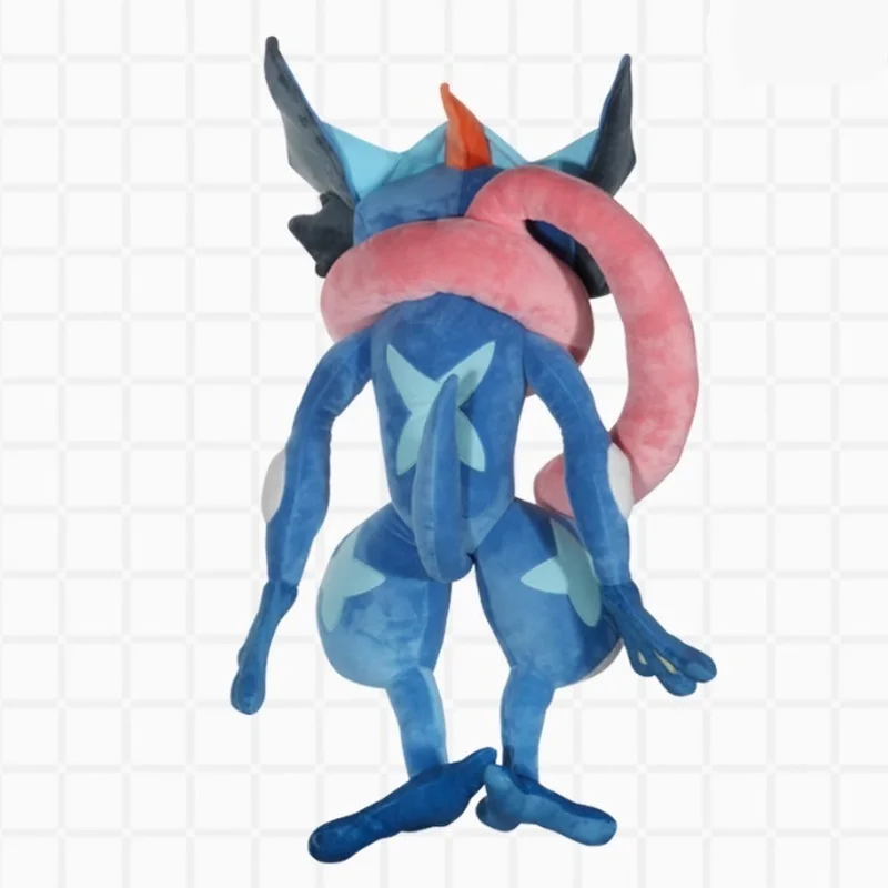 Pokemon caliente 70cm animales Kawayi Greninja juguetes de peluche muñeca de peluche suave Linda almohada decoración de la habitación regalo de cumpleaños para niños