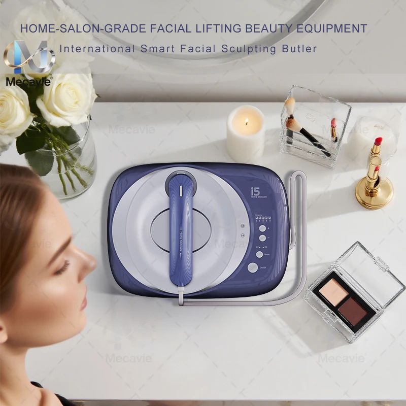 Dernières modèles Appareil de beauté anti-âge à usage domestique pour raffermir le visage, réduire les rides, les pieds d'oie et les plis nasolabiaux