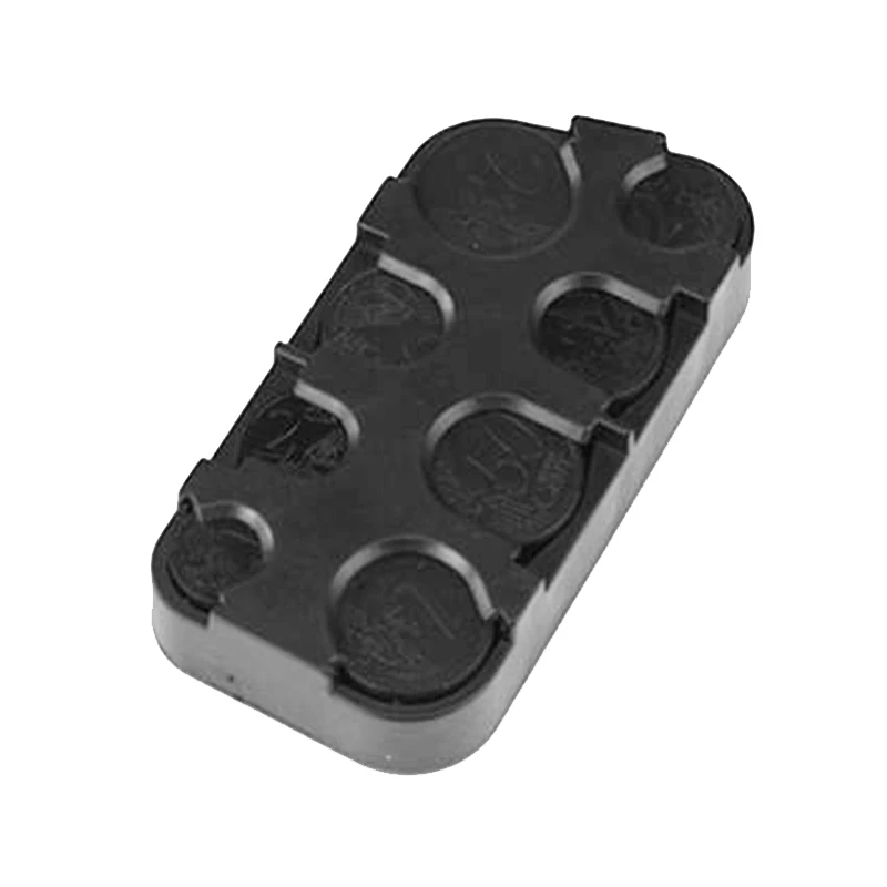 سيارة عملات صندوق تخزين السيارات عملة حامل صندوق تخزين عملة الحال بالنسبة اليورو البلاستيك المال الحاويات المنظم تستيفها Tidyin #3