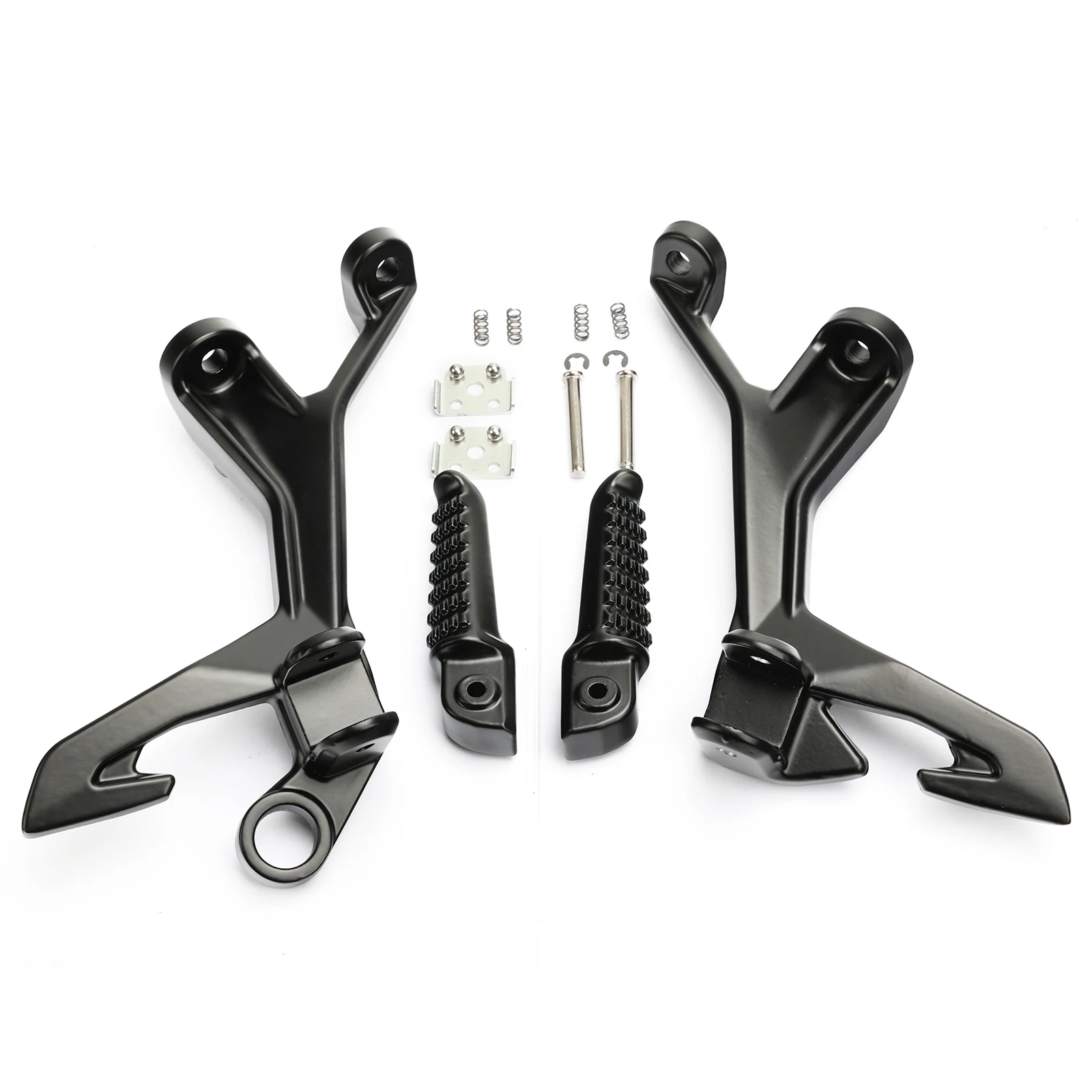 Rear Passenger Footrest Foot Peg Bracket Set Replacement For Kawasaki Ninja400 Z400 Ninja500 Z500 Motorcycle Rear Foot Peg