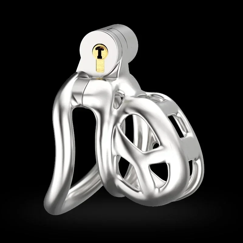 High Quality Cobra Male Chastity Cage Sleeve Penis Rings Discreet Sissy Femboy Stainless Steel Cock Cage Devices Men Adult Goods