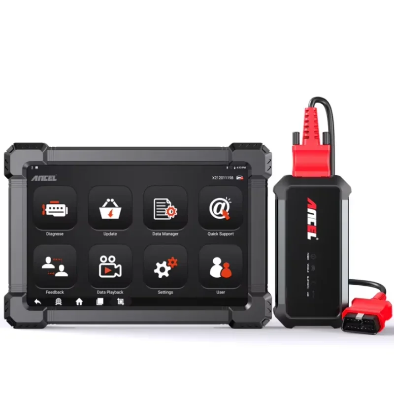 

ANCEL X7 HD Heavy Duty Truck Diagnostic Tool Full System 24V Truck Agriculture & Forestry & Construction Machinery Scanner
