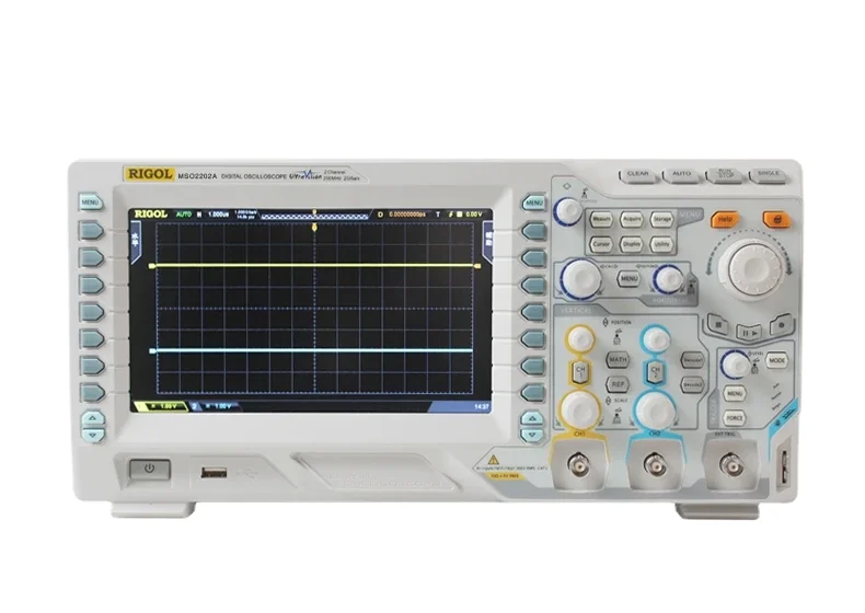 RIGOL MSO2202A 200MHz Mixed Signal Oscilloscope 2 Analog Channels 200MHz Bandwidth