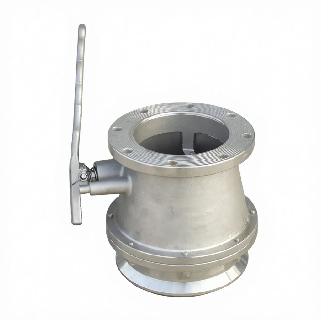 4-inch Stainless Steel Oil Discharge/ Unloading / Tank Drain/ Bottom Outlet/ Bottom Loading Valve