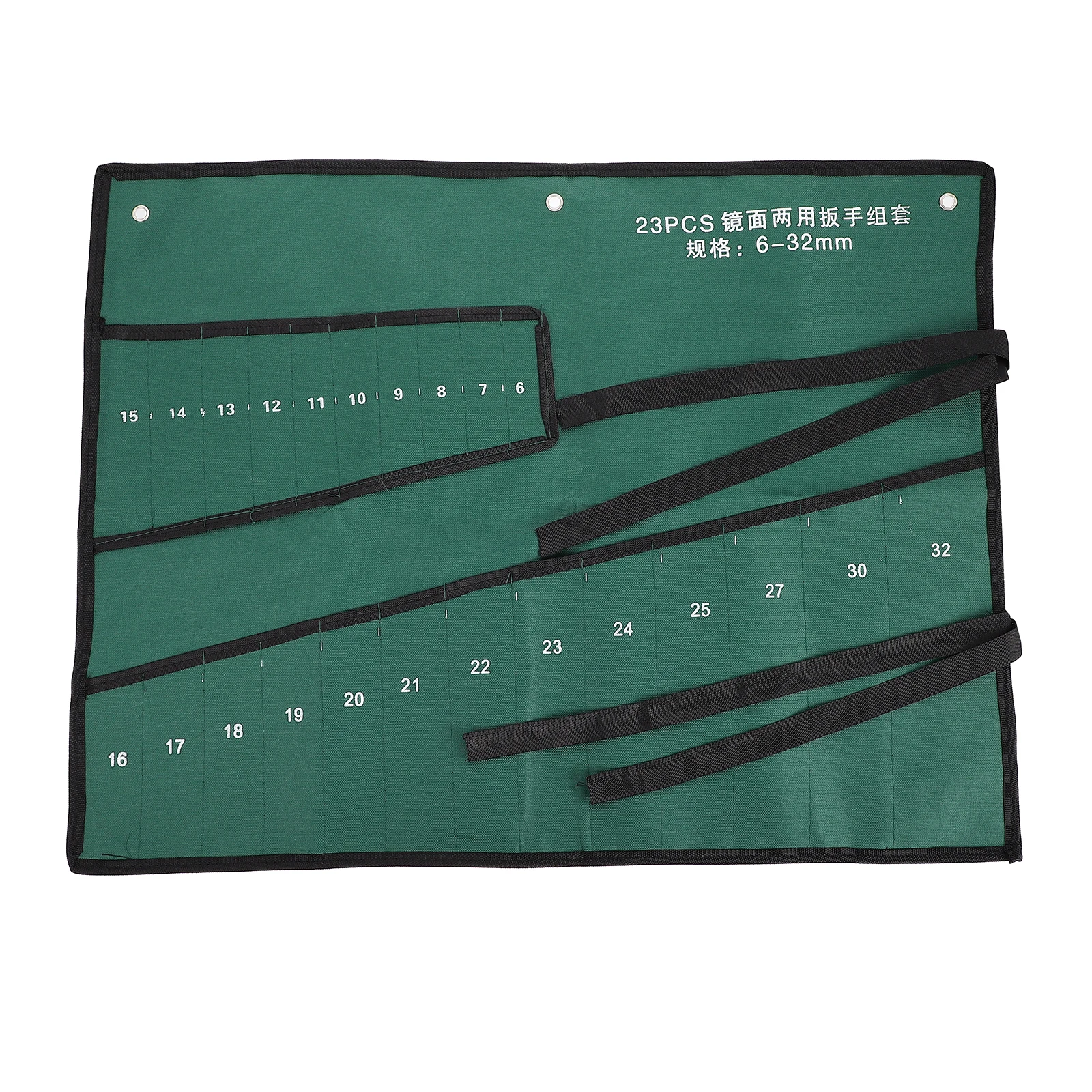 Wrench Storage Bag Canvas Roll Up Tools Container Durable Organizer Kit Spanner Pouch Lightweight Tool Bag Portable Hand Tools