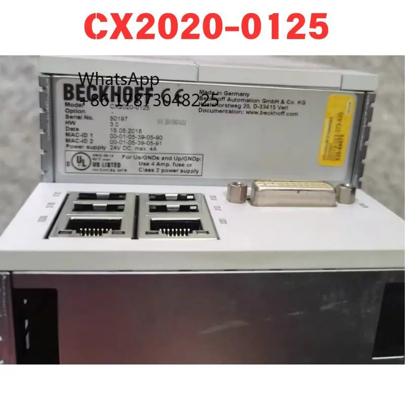 Controlador PLC CX2020-0125 Teste funcional OK