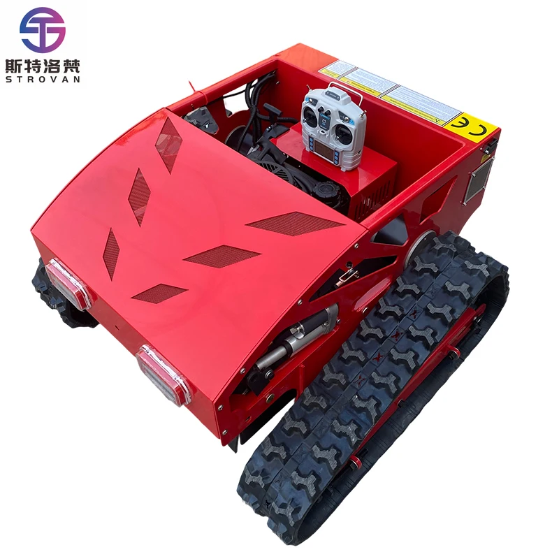 

STLF China-Made 4-Stroke Crawler Remote Control Robot Lawn Mower Zero Turn Track-Type Rotary Cutter Lawn Mower
