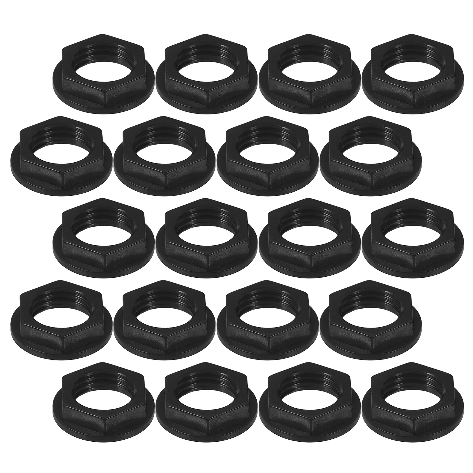 100Pcs Guitar Jack Nut Audio Jack Panel Mount Nut Audio Connector Replacement for Electric Guitar Bass Instrument Repair Upgrade view 4