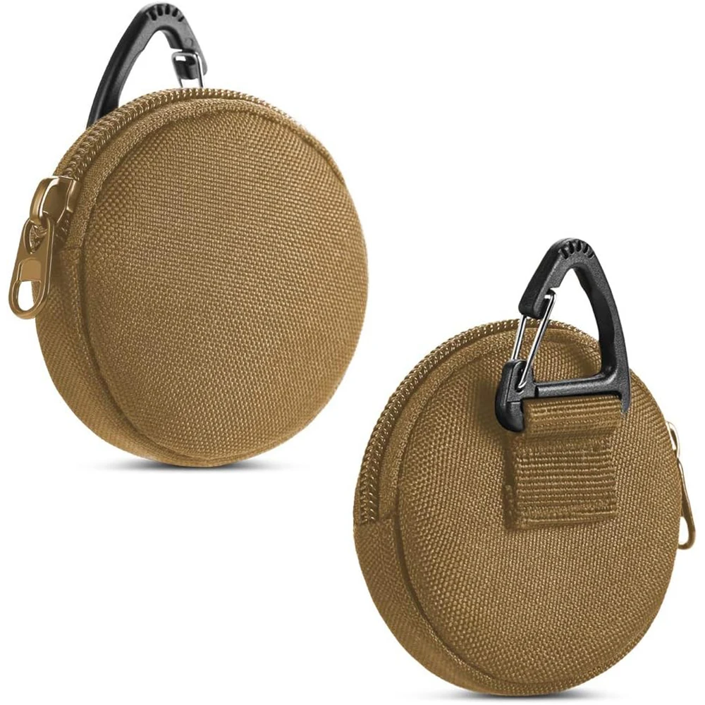 900D Oxford Waterproof Mini Pocket Key Bag Coin Pouch Small Coin Purse Keychain Outdoor Accessory Hang Bag Tactic Pocket