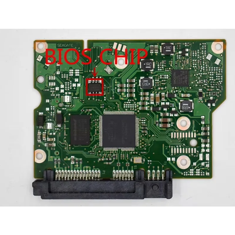 Seagate desktop hard disk board number 100687658 REV C , 100687658 REV B ,  100687658 REV A / 1332