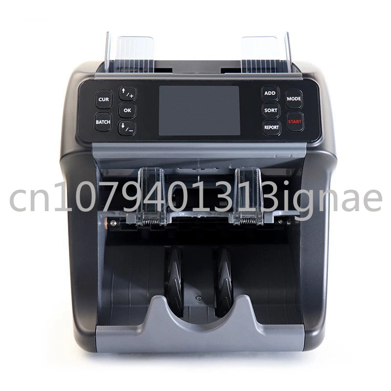 Banknote checking machine Multi-currency banknote sorting machine at bank counter